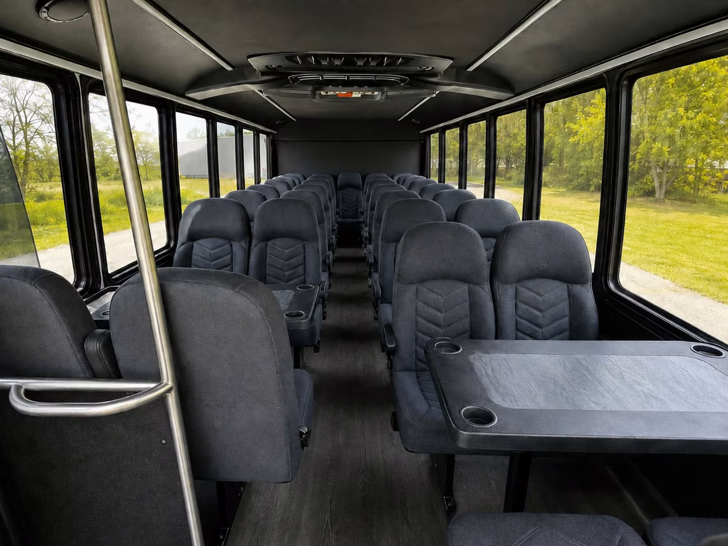 20 passenger minibus interior