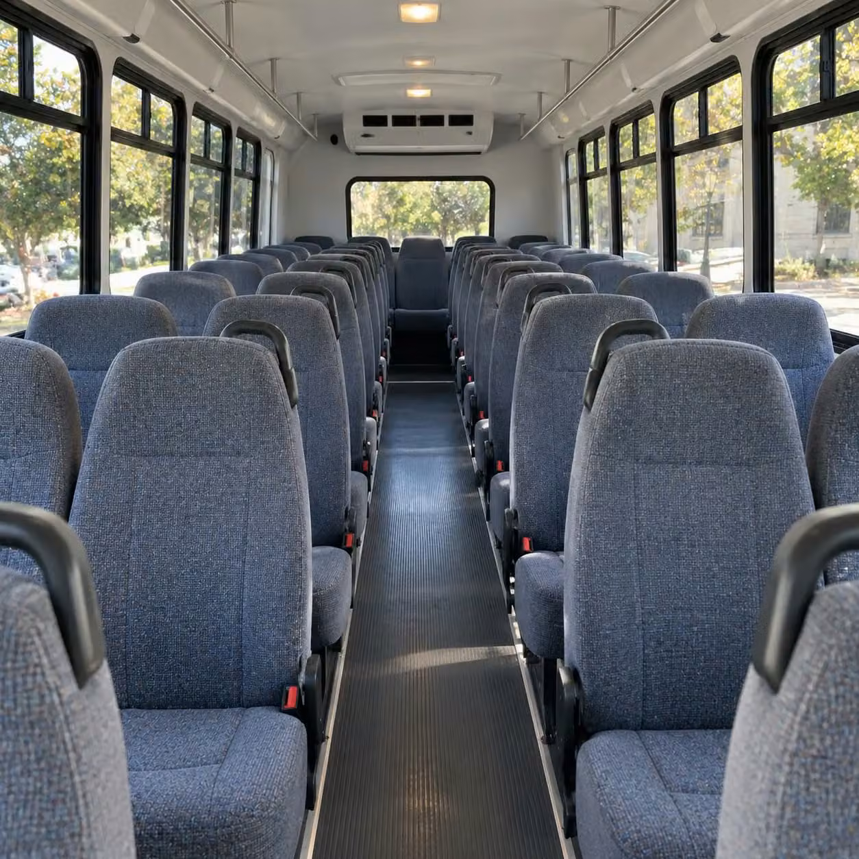 35 passenger minibus inside