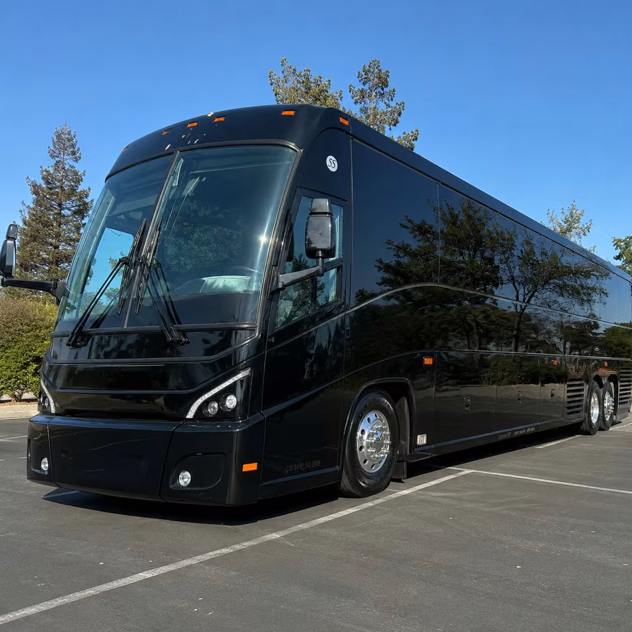 oxnard 56 passenger charter bus rental